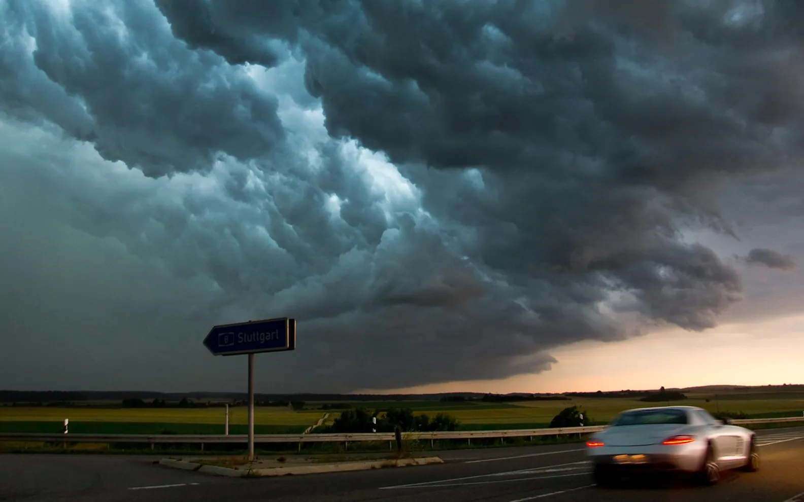 Storm, thunderstorm and heaven