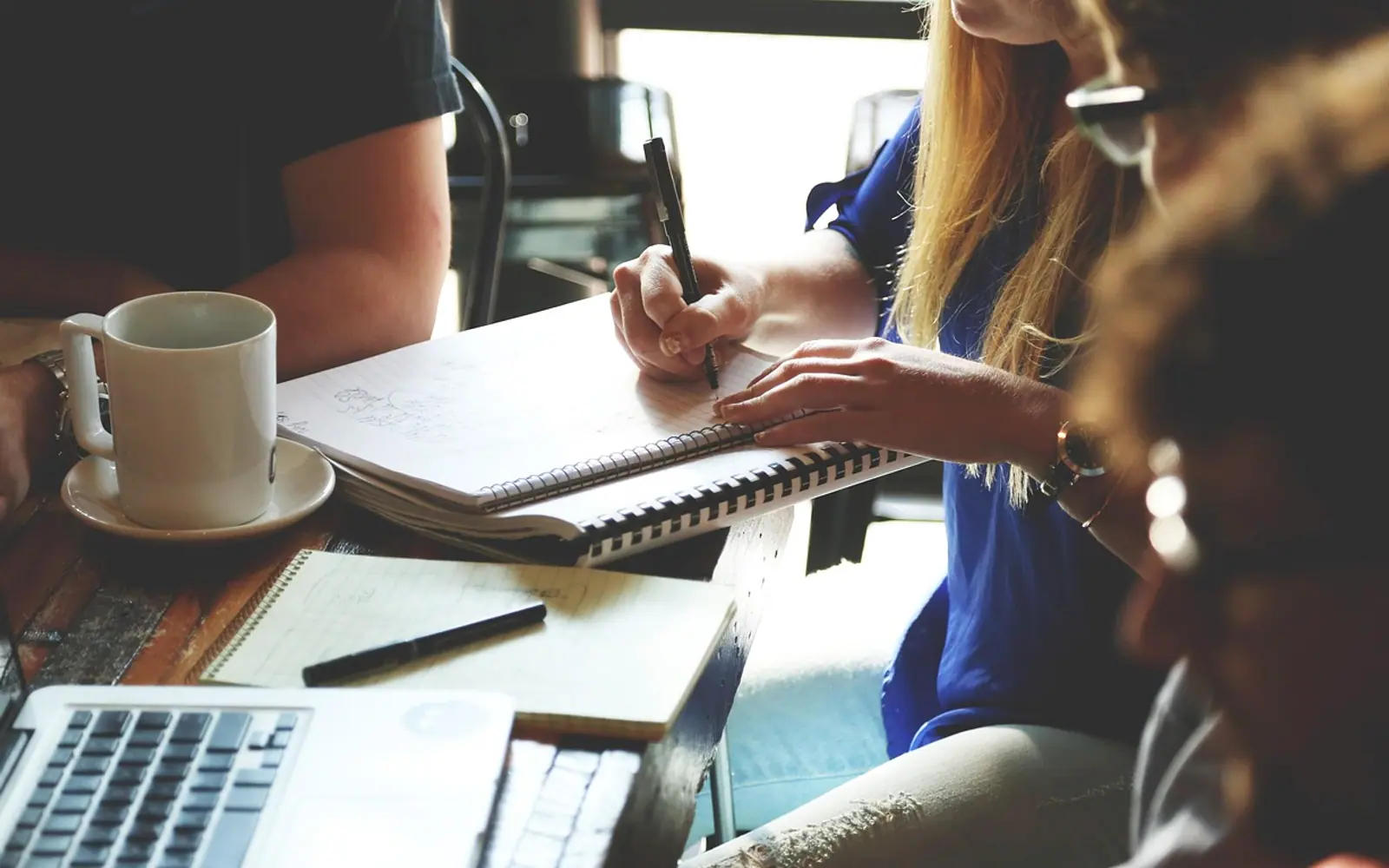 Startup, meeting and brainstorming