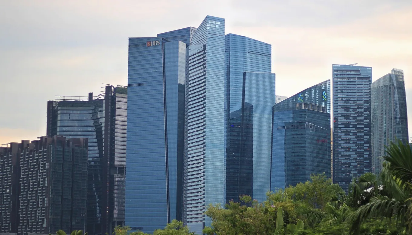 Singapore, business center and business